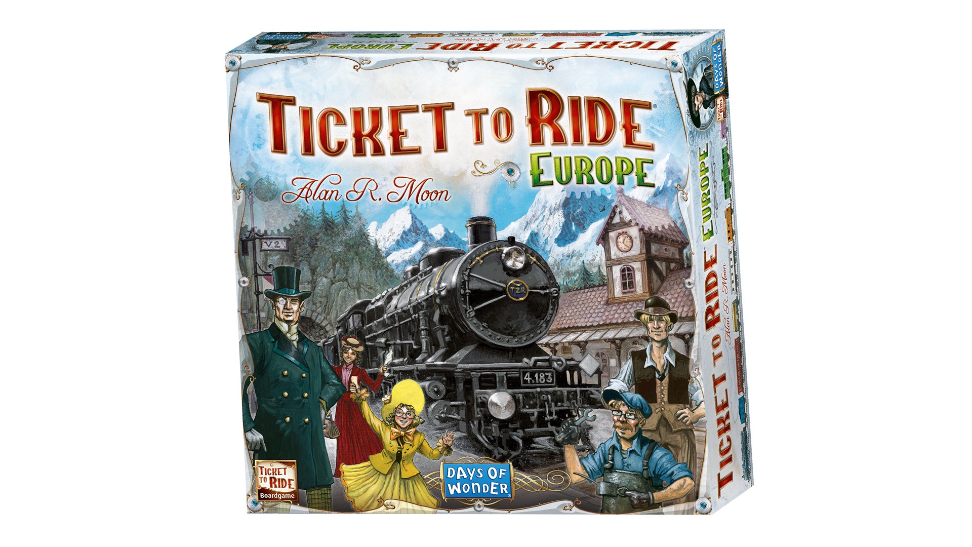 Ticket to Ride: Europe board game box